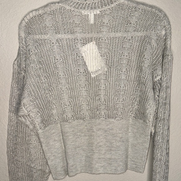 Splendid Heather‎ Gray Women's Knit Cardigan - Picture 7 of 10